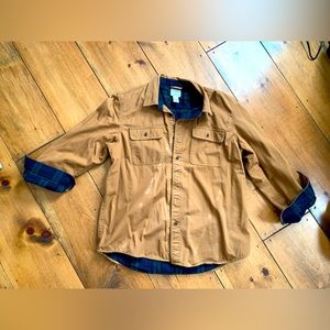 Men’s LL Bean Hurricane Flannel Lined Shirt- NWOT